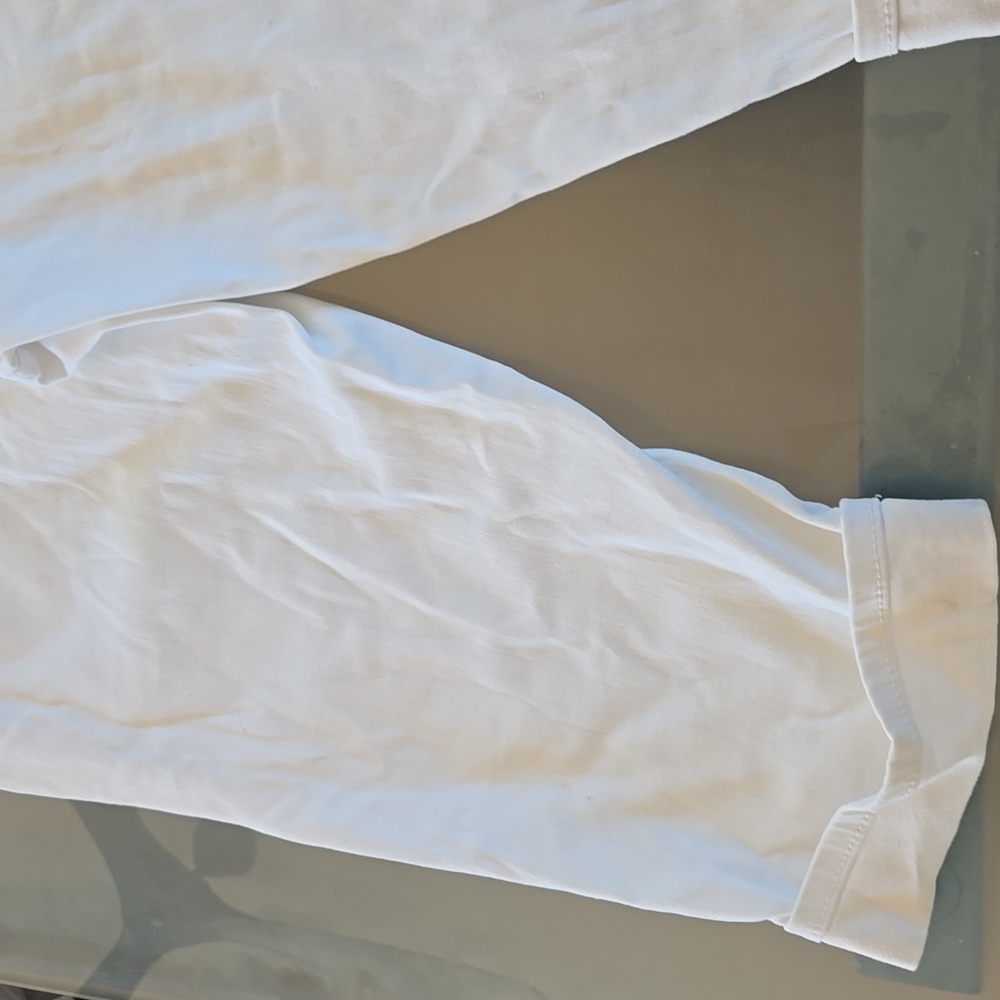 Earl Jeans White Embellished Capris - Picture 5 of 9